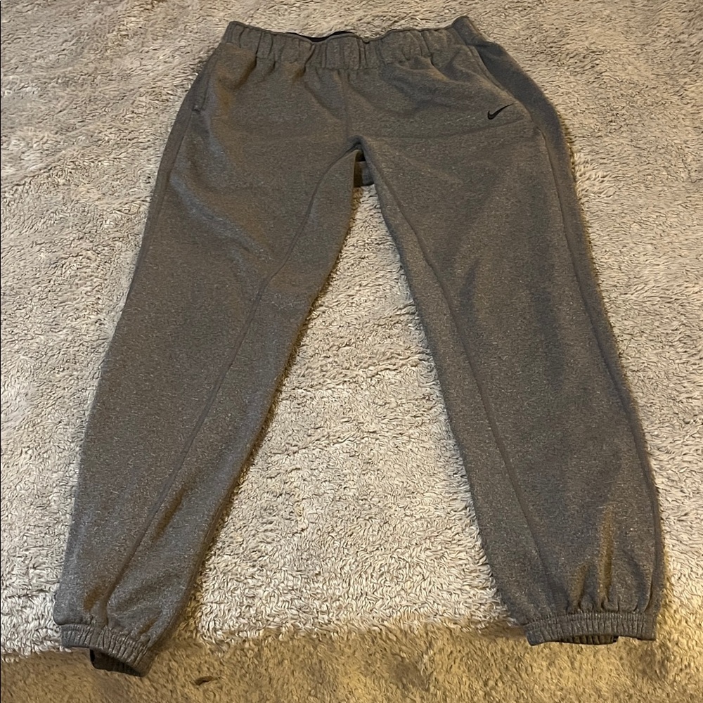 Nike Kids Charcoal Gray Sweatpants